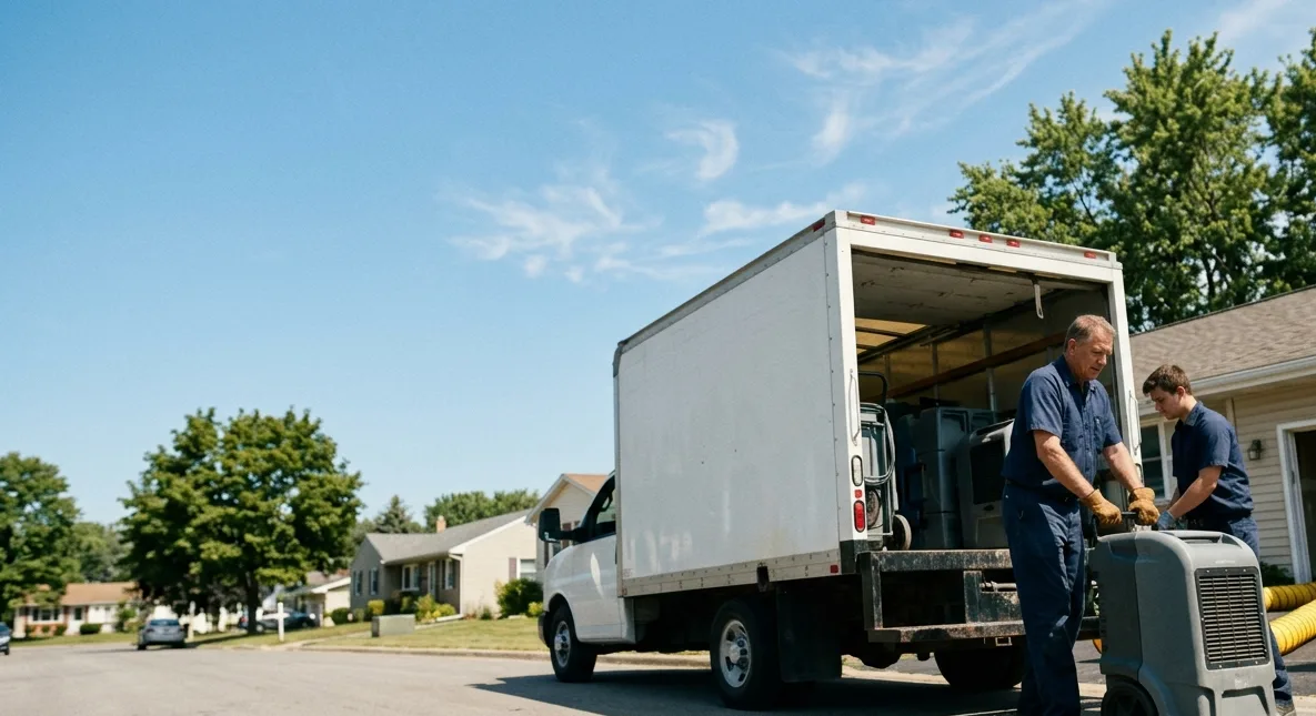 Water Damage Cleanup in Fair Oaks, IN near me